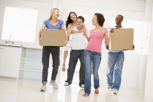 Same day removals team working in West Hampstead near residential flats