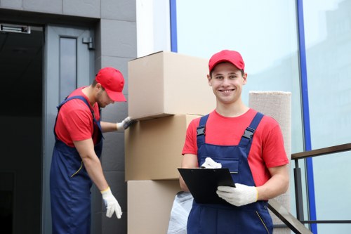 Professional packing service for a West Hampstead home move
