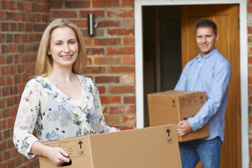 Residential move support in West Hampstead with a van and helper