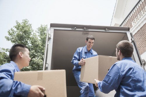 Office furniture pick-up for a West Hampstead business