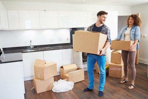 Modern slavery reporting and compliance review in a removal company