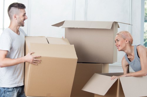 West Hampstead house move with a well-organised removal van