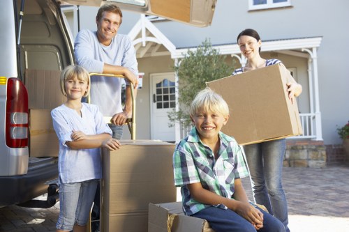 Professional piano removal equipment used for safe transport in northwest London