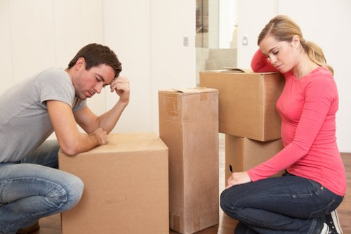 Office relocation materials prepared for a local West Hampstead business move