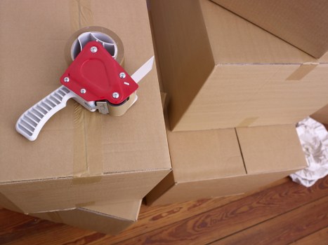 Careful loading and unloading during a flat move in West Hampstead