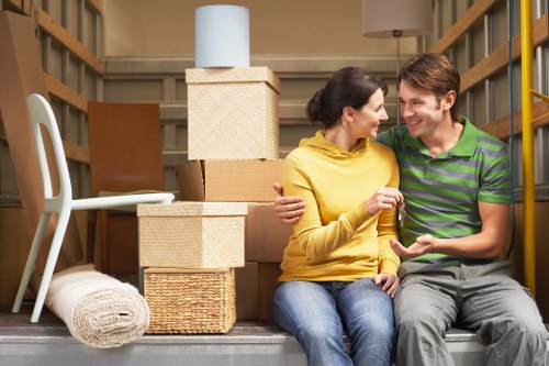 Local removal van in West Hampstead supporting smooth relocation
